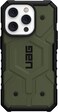 Urban Armor Gear Designed For iPhone 14 Pro Case, 6.1" Pathfinder Built-In Magnet Compatible With Magsafe Charging Slim Lightweight Shockproof Dropproof Rugged Protective Cover, Green Olive