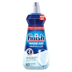 Buy Finish Rinse Aid Liquid Original Dishwasher 400ml in UAE