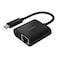 Belkin USB-C To Ethernet And Charge Adapter Black