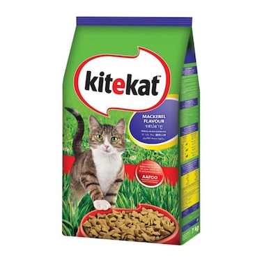 Kitekat Mackerel Flavour Dry Food for Cat, 7kg