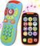 Joyin My Learning Remote And Phone Bundle With Music, Fun, Smartphone Toys For Baby, Infants, Kids, Boys Or Girls Birthday Gifts, Christmas Stocking Stuffers, Xmas Present.