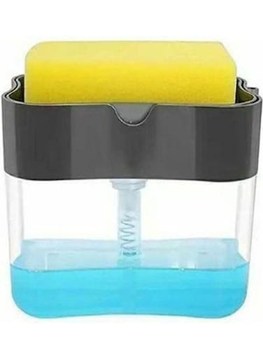 Generic Dispenser, liquid soap pump And sponge holder Multicolour