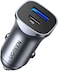 UGREEN Dual USB-C + USB-A QC 24W Aluminum Case Fast Car Charger