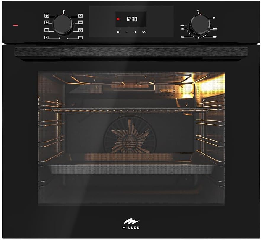 Buy MILLEN MEO 6002 BB 73L Electric Oven - Energy Class A, 8 Cooking ...