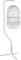 Egardenkart® Bird Cage Stand Hanging Bird Cage Stand (White with Cage B)