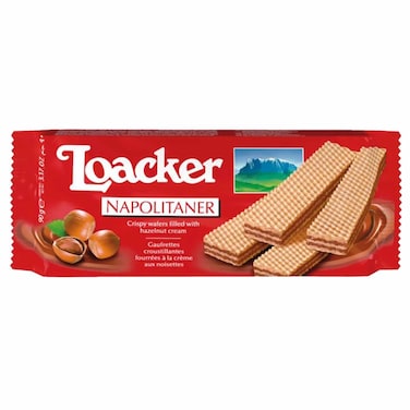 Loacker Wafer Napolitaner - 90 gm