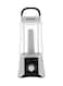 Krypton Rechargeable Solar LED Emergency Light Black/White