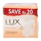 Lux Velvet Touch Jasmine &amp; Almond Oil Soap 98 gr (Pack of 3)