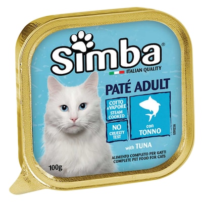 Simba Pate Tuna Cat Food 100g