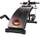 Marshal Fitness Heavy Duty Sit Up Exercise Bench with Pull up Spring Resistance Band And Push Up Bars-MFDS-1833