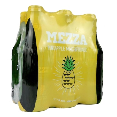 Kassatly Mezza Malt Beverage Pineapple 250ML 5+1 Free