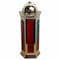 Metallic Ramadan Lantern with Lightning Candle - Small
