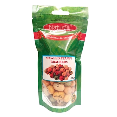 Naturalli Seaweed Peanut Cracker 100g