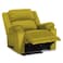 In House Velvet Rocking &amp; Rotating Recliner Chair - Gold - AB02