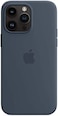 Excuse Quality Silicone Case For iPhone 14 Pro Max With Magsafe Wireless Charging Support - Blue