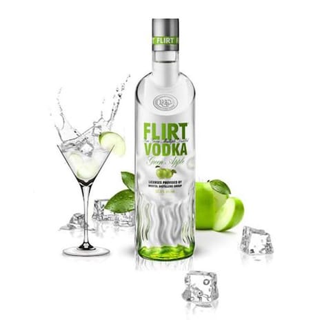 Flirt Vodka Green Apple 1L