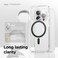 elago Magnetic Hybrid for iPhone 15 PRO compatible with MagSafe case cover - Black