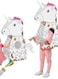 Eazy Kids Doodle Art And Craft Coloring Wearable Unicorn 37x82x78.5cm
