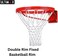ULTIMAX Wall-mounted Basket Ball Hoop Hanging Basket Ball Net Ring Basketball Rim Goal Wall Mounted Basketball Hoop Indoor Outdoor Hanging Basketball Hoop