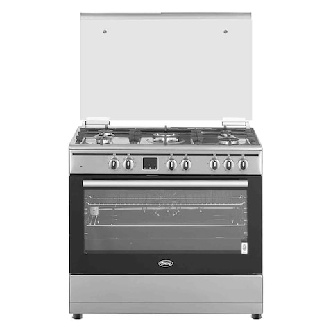 Terim Combination Cooker TERGE96ST Silver/Black 90cm