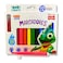 Marcadores Jumbo Coloring Pens - 12 Pieces