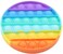 2-Piece Colorful-Round &amp; Colorful-Square Push Pop Bubble Squeeze Sensory Fidget Toy Pop It Figit Toy Fidget Toys Autism Special Needs Stress Reliever Push Bubble Gadgets