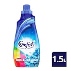 Buy Comfort Concentrated Fabric Softener,  Iris  Jasmine, for long-lasting fragrance,  1.5L in Saudi Arabia