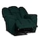 Penhaligon's Linen Rocking &amp; Rotating Recliner Chair - Dark Green