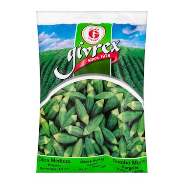 Givrex Okra Medium - 400 Gram