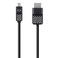 Belkin Mini Displayport To HDMI Cable - 1.8 M, 4K