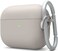 Elago Liquid Hybrid Hang designed for AirPods Pro case cover with Carabiner - Stone