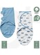 Moon Organic Swaddle Pack Of 2 Rabbit