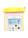Generic - Waterproof Pouch For Mobile Phone Upto 6.5 Inch Yellow