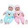 Jc Toys Lots To Cuddle Babies, 3" Baby Soft Doll Soft Body Twins, Designed By Berenguer