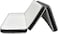 Comfy Portable White Satin  180x90x7cm Medicated Folding Mattress with Black Border