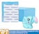 Star Babies Pack of 2 (10pcs Printed Disposable Changing Mats + Kettle Toy)