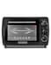 Black+Decker Double Glass Toaster Oven With Rotisserie 19 Litre Black