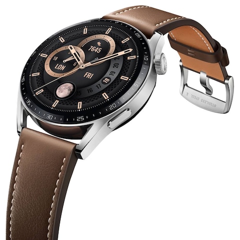 Bluetooth Calls Voice Chat with Heart Rate/Sleep Monitor Fitness Tracker, Smart Watch for Android iOS, Full Touch Screen IP68 Waterproof Silver/Brown