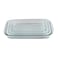 Home Maker Rectangular Glass Baking Dish Clear 3 PCS
