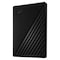 WD My Passport Portable External Hard Disk Drive 4TB Black