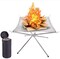 Generic - Portable Fire Pits Outdoor Camping Foldable Mesh Fire Pits Portable Fireplace