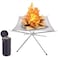 Generic - Portable Fire Pits Outdoor Camping Foldable Mesh Fire Pits Portable Fireplace