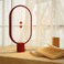 Lixada-Plastic Balance Lamp Ellipse Magnetic Mid-air Switch USB Powered Warm Eye-Care LED Lamps Night Table Light Decoration for Bedroom Living Dining Room Office White
