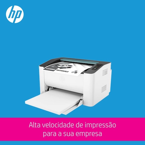 HP Laser 107W Wireless - Print Speed Up To 21 Ppm - White [4Zb78A]