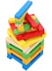 Wooden Toy Building and Stacking Counting Adding Subtracting Multiplication Indoor Game Toy Educational Toy for Kids (150 PCS)