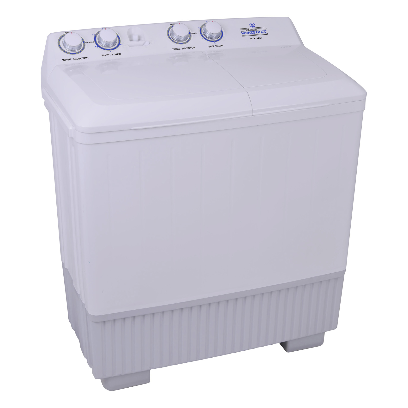 Westpoint Twin Tub Top Load Washer 12kg WTX1217 White