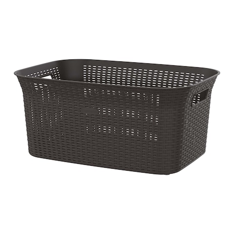 Rattan laundry basket 50 L