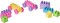 YALLABUYIT Expand &amp; Imagination Building Blocks - 3 Years &amp; Above Mixcolor