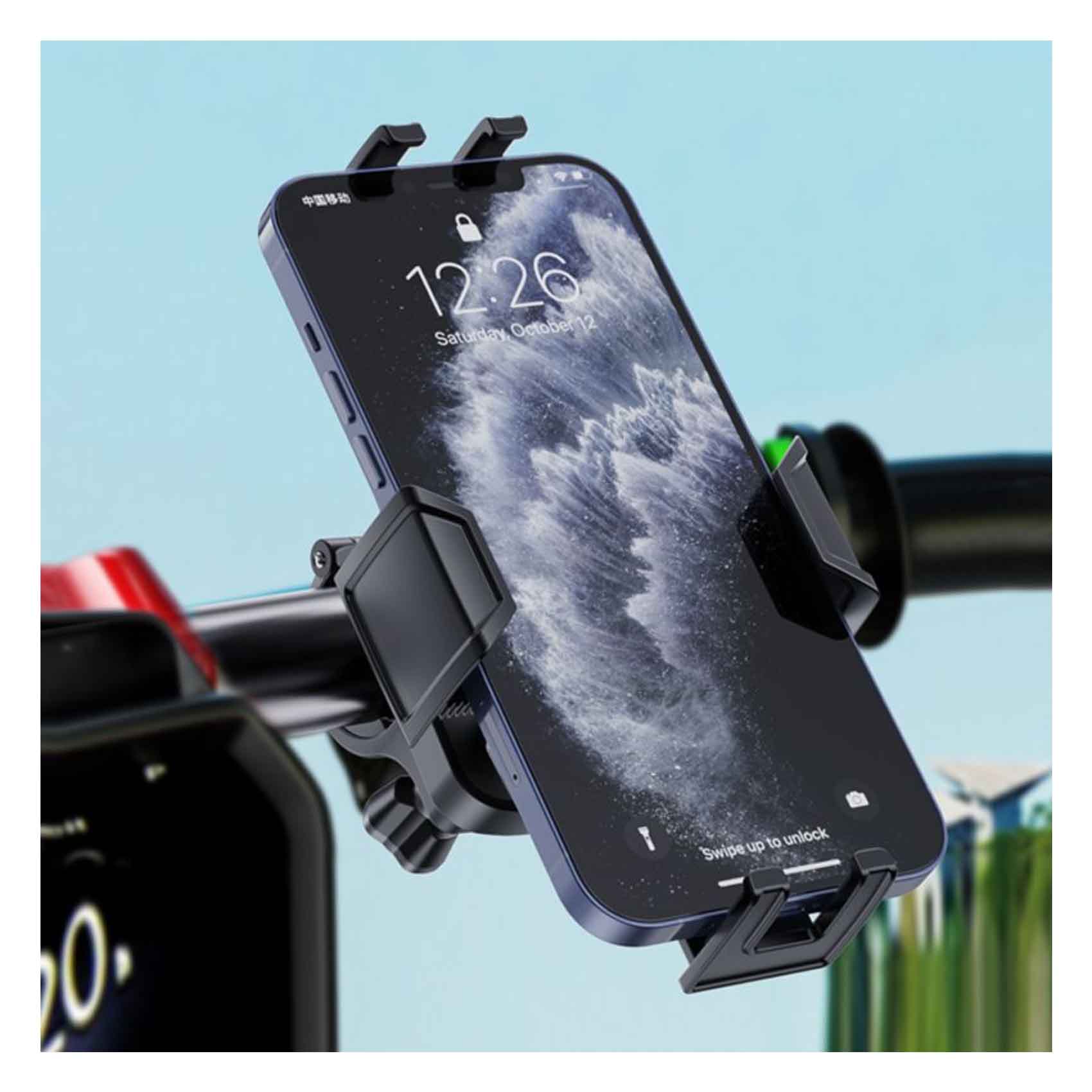 Yesido C127 Bicycle Mount Cell Phone Holder Stand Black