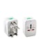 Generic Universal Travel Power Socket Adapter White